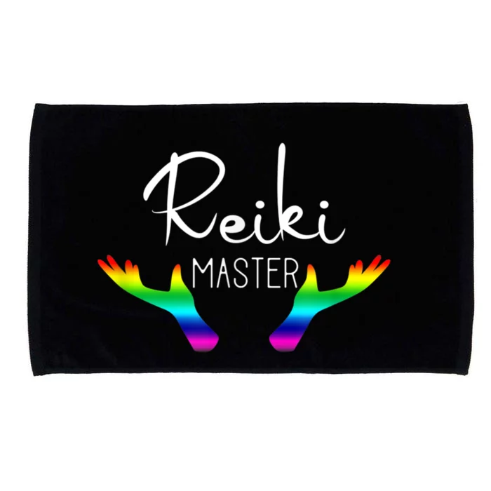 Reiki Master Holistic Energy Healing Microfiber Hand Towel