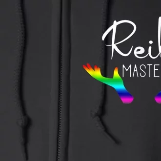 Reiki Master Holistic Energy Healing Full Zip Hoodie