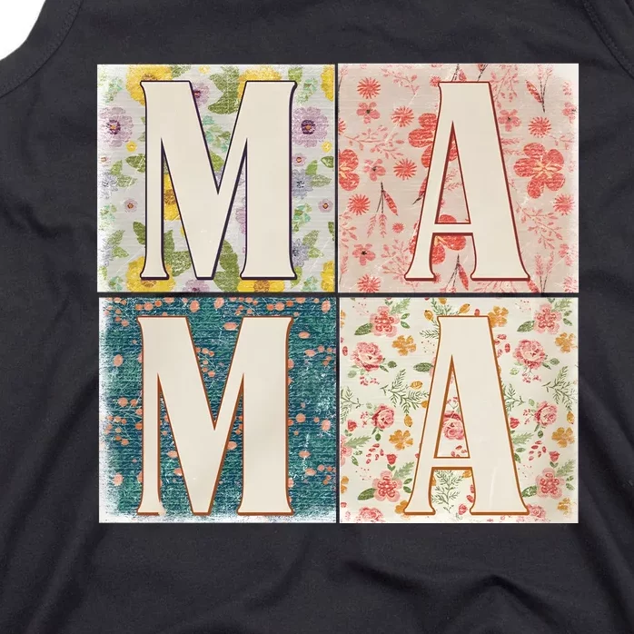 Retro Mama Happy Mother Day Family Matching Tank Top