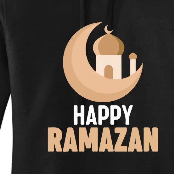 Ramadan Mubarak Happy Ramadan Islamic Muslim Gift Women's Pullover Hoodie