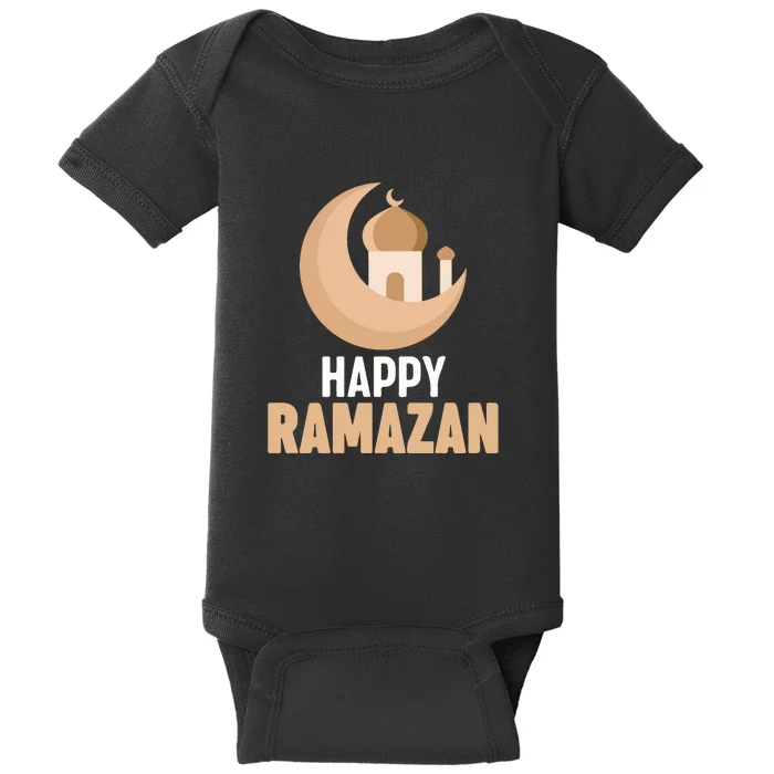 Ramadan Mubarak Happy Ramadan Islamic Muslim Gift Baby Bodysuit