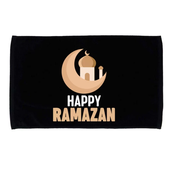 Ramadan Mubarak Happy Ramadan Islamic Muslim Gift Microfiber Hand Towel