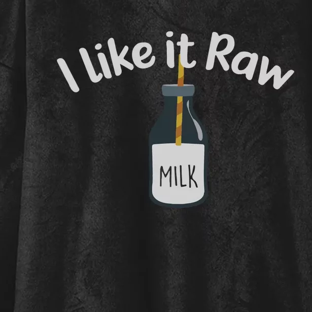 Raw Milk Homestead Hooded Wearable Blanket