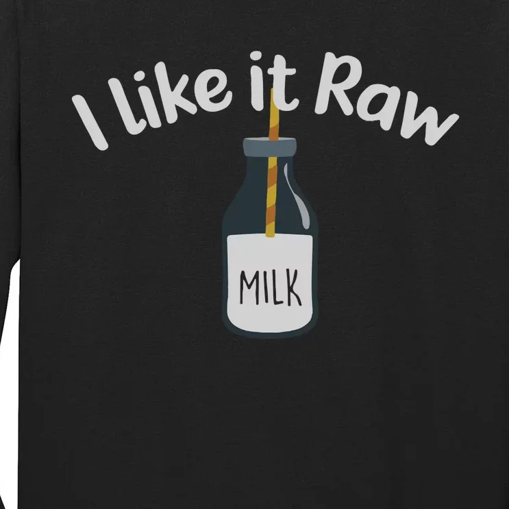 Raw Milk Homestead Tall Long Sleeve T-Shirt