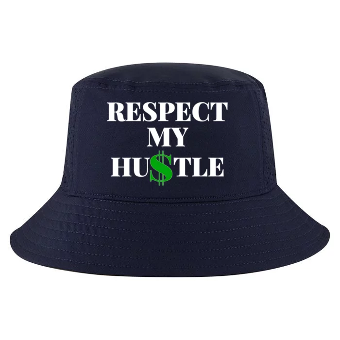 Respect My Hustle Entrepreneur Hustler Cute Gift Cool Comfort Performance Bucket Hat