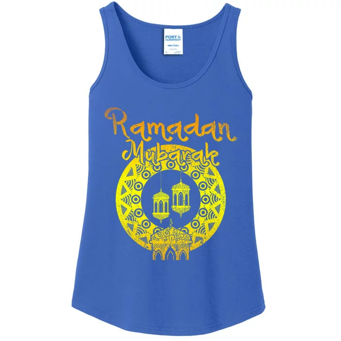 Ramadan Mubarak Islamic Celebration Muslim Ramadan Gift Ladies Essential Tank