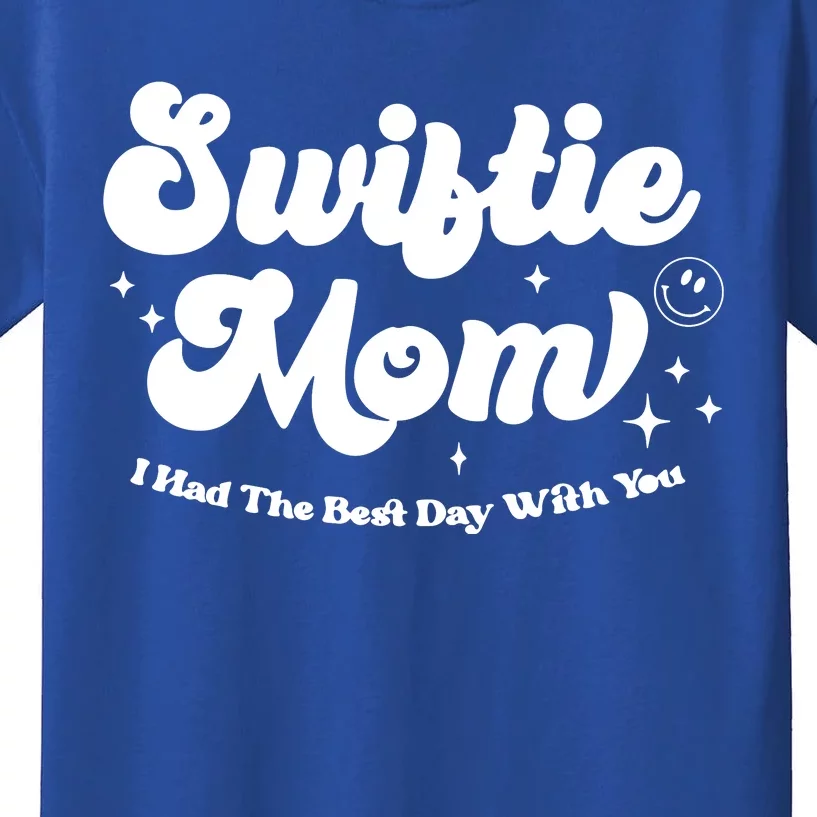 Retro Mom I Had The Best Day With You Funny Mothers Day Kids T-Shirt