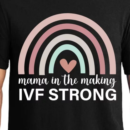 Rainbow Mama In The Making Ivf Strong Ivf Transfer Day Meaningful Gift Pajama Set