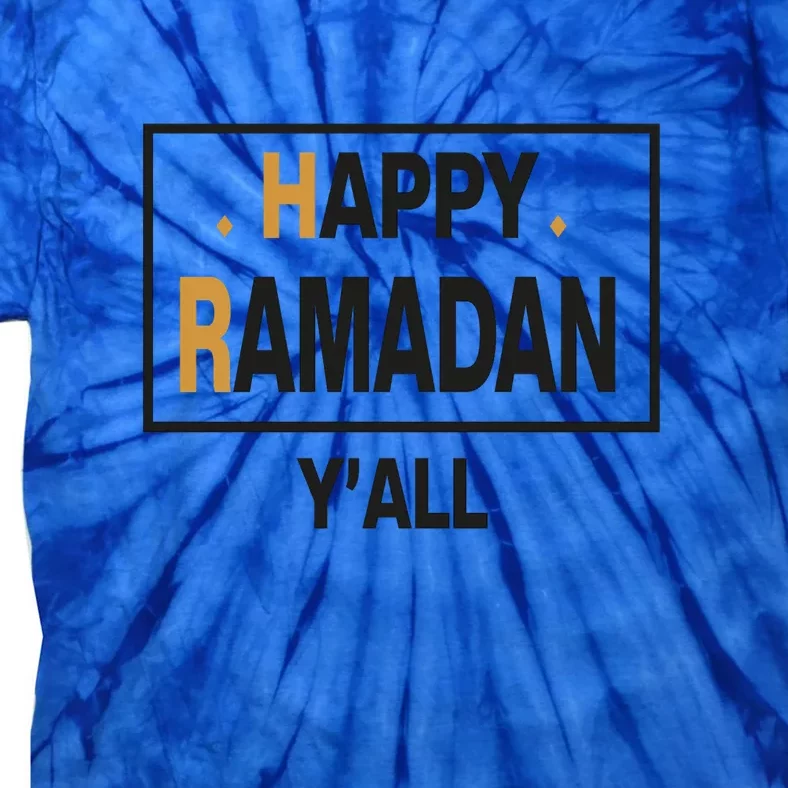 Ramadan Mubarak It's Ramadan Y'all Gift Ramadan Kareem Tie-Dye T-Shirt