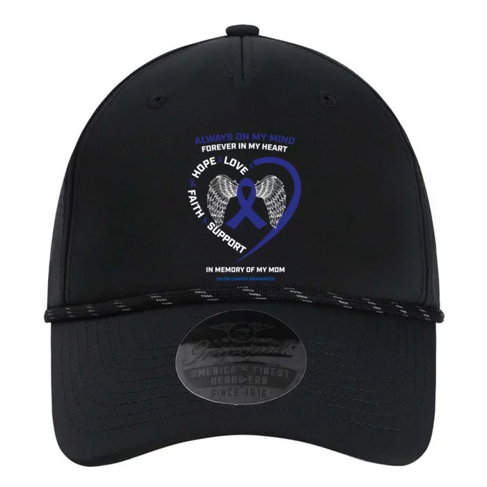 Remembrance Mother In Memory Of Mom Colon Cancer Awareness Gift Performance The Dyno Cap