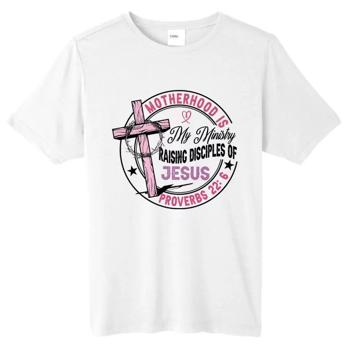 Retro Motherhood Is My Ministry ChromaSoft Performance T-Shirt