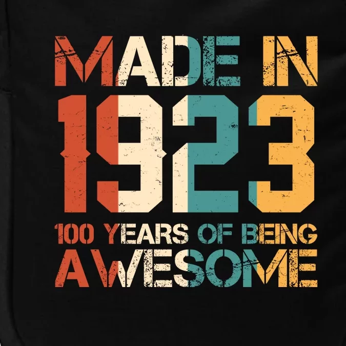 Retro Made In 1923 100 Years Of Being Awesome Birthday Impact Tech Backpack