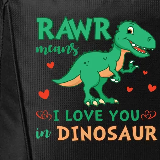 Rawr Means I Love You In Dinosaur Reptiles Png Meaningful Gift City Backpack