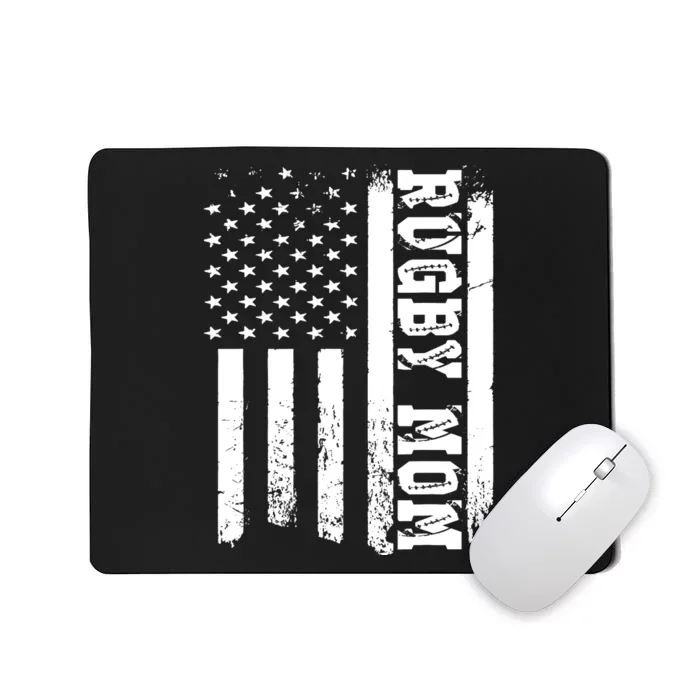 Rugby Mom I Rugby Player I Rugby Mousepad