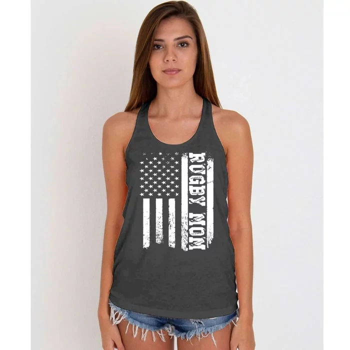 Rugby Mom I Rugby Player I Rugby Women's Knotted Racerback Tank