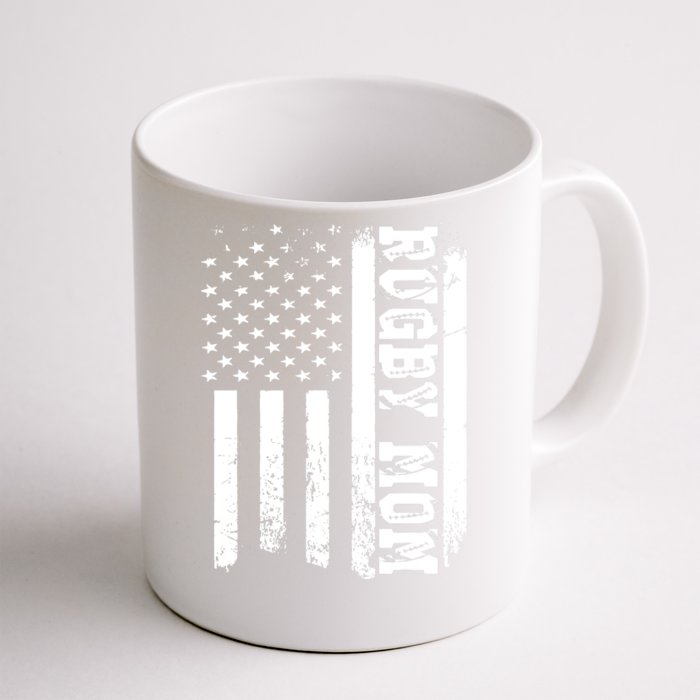 Rugby Mom I Rugby Player I Rugby Front & Back Coffee Mug