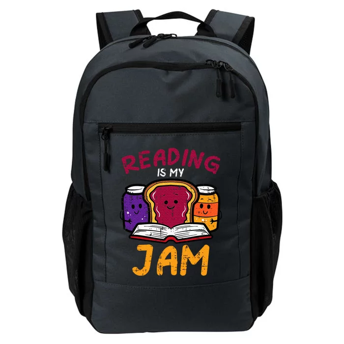 Reading My Jam Read Reading Book Librarian Daily Commute Backpack