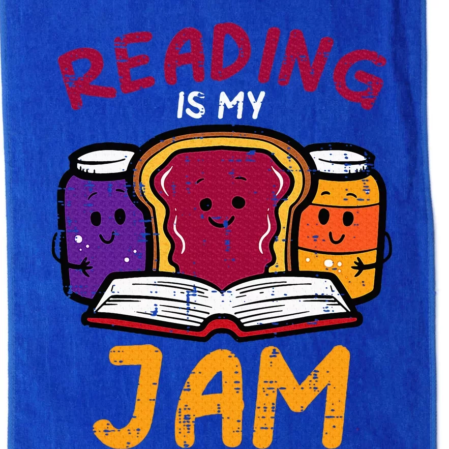 Reading My Jam Read Reading Book Librarian Platinum Collection Golf Towel