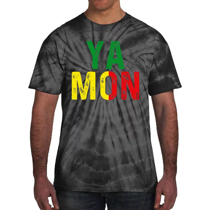 Reggae Music Jamaica Ya Mon Jamaican Tie-Dye T-Shirt