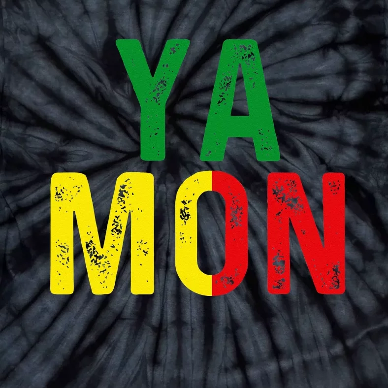 Reggae Music Jamaica Ya Mon Jamaican Tie-Dye T-Shirt