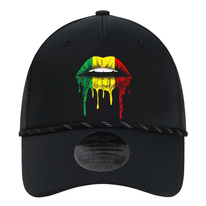 Reggae Music Jamaica Kissing Lips Flag Rastafari Rasta Performance The Dyno Cap