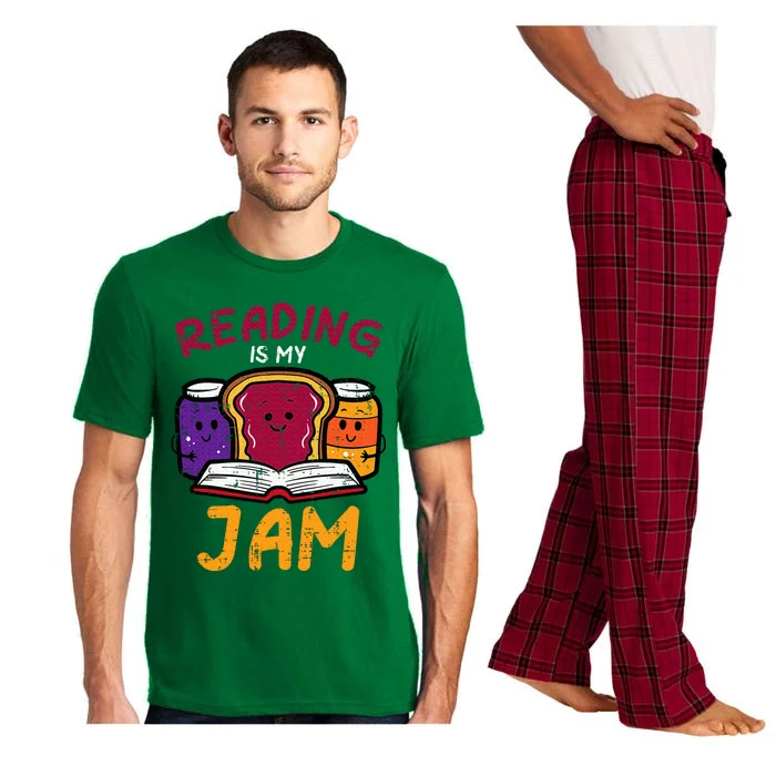 Reading My Jam Read Reading Book Librarian Pajama Set