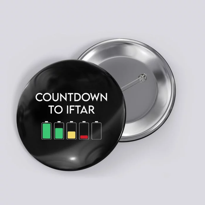 Ramadan Mubarak Kareem Count Down To Iftar Funny Say Button