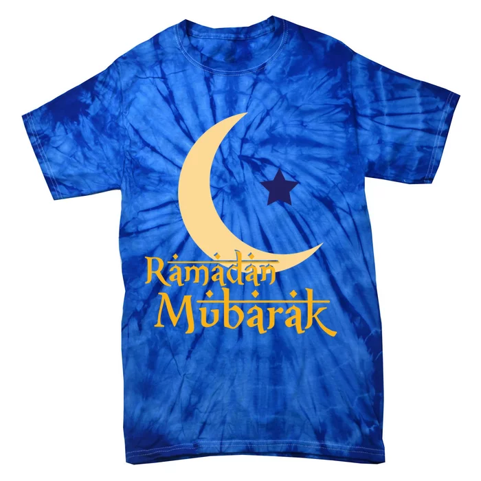 Ramadan Mubarak Kareem Eid Mubarak Islam Cute Gift Tie-Dye T-Shirt