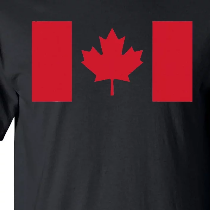 Red Maple Leaf Canada Day Tall T-Shirt