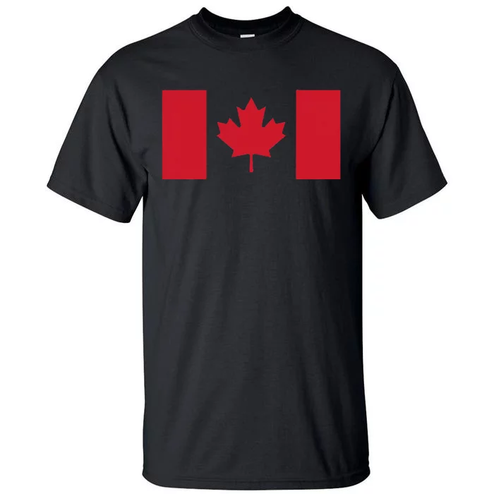 Red Maple Leaf Canada Day Tall T-Shirt