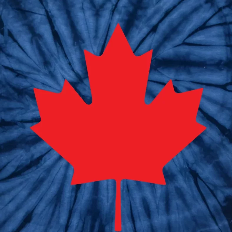 Red Maple Leaf Flag Of Canada Cool Canadian Flags Tie-Dye T-Shirt