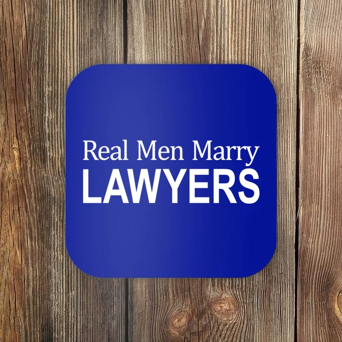 Real Marry Lawyers Gift Coaster