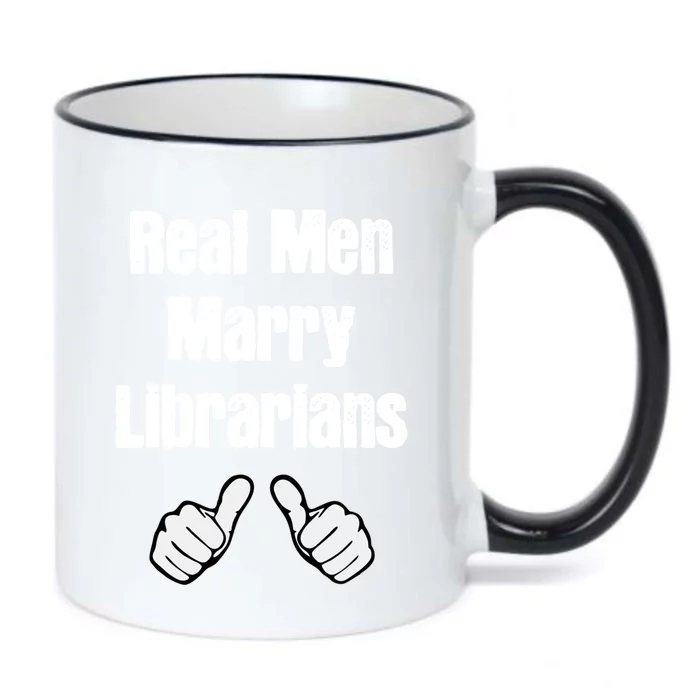 Real Marry Librarians Gift Cute Gift Black Color Changing Mug