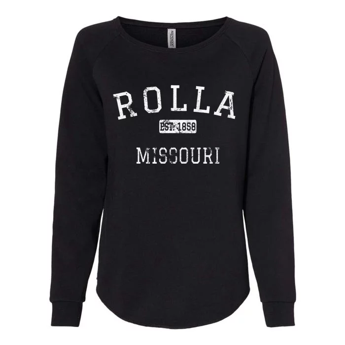 Rolla Missouri MO Vintage Womens California Wash Sweatshirt