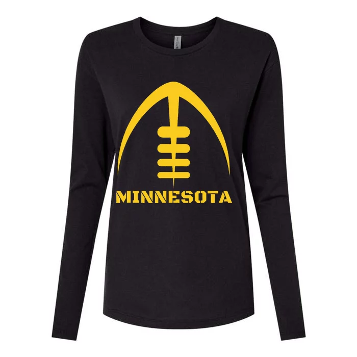 Retro Minnesota Mn Vintage Design Classic Minnesota Womens Cotton Relaxed Long Sleeve T-Shirt