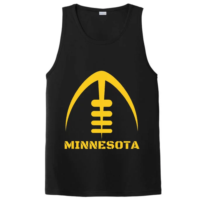 Retro Minnesota Mn Vintage Design Classic Minnesota Performance Tank