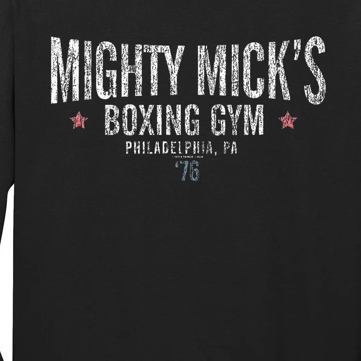 Rocky Mighty Micks Boxing Gym Tall Long Sleeve T-Shirt