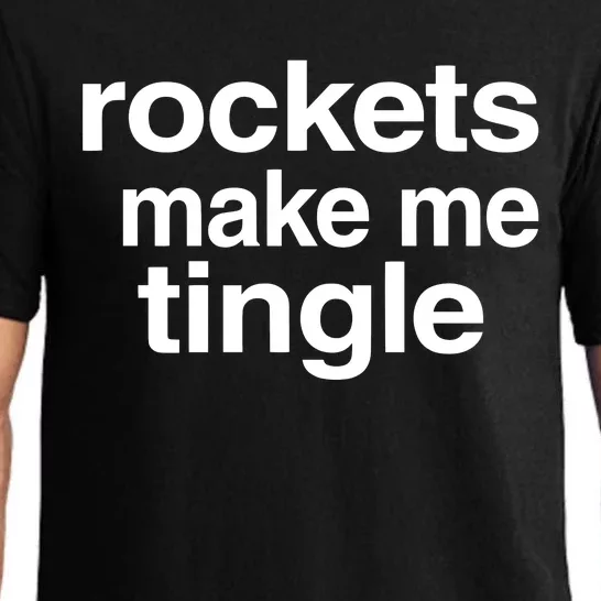 Rockets Make Me Tingle Pajama Set