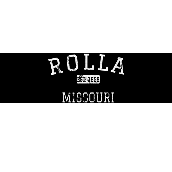 Rolla Missouri MO Vintage Bumper Sticker