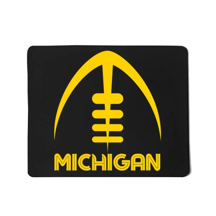 Retro Michigan MI Vintage Design Classic Michigan Mousepad