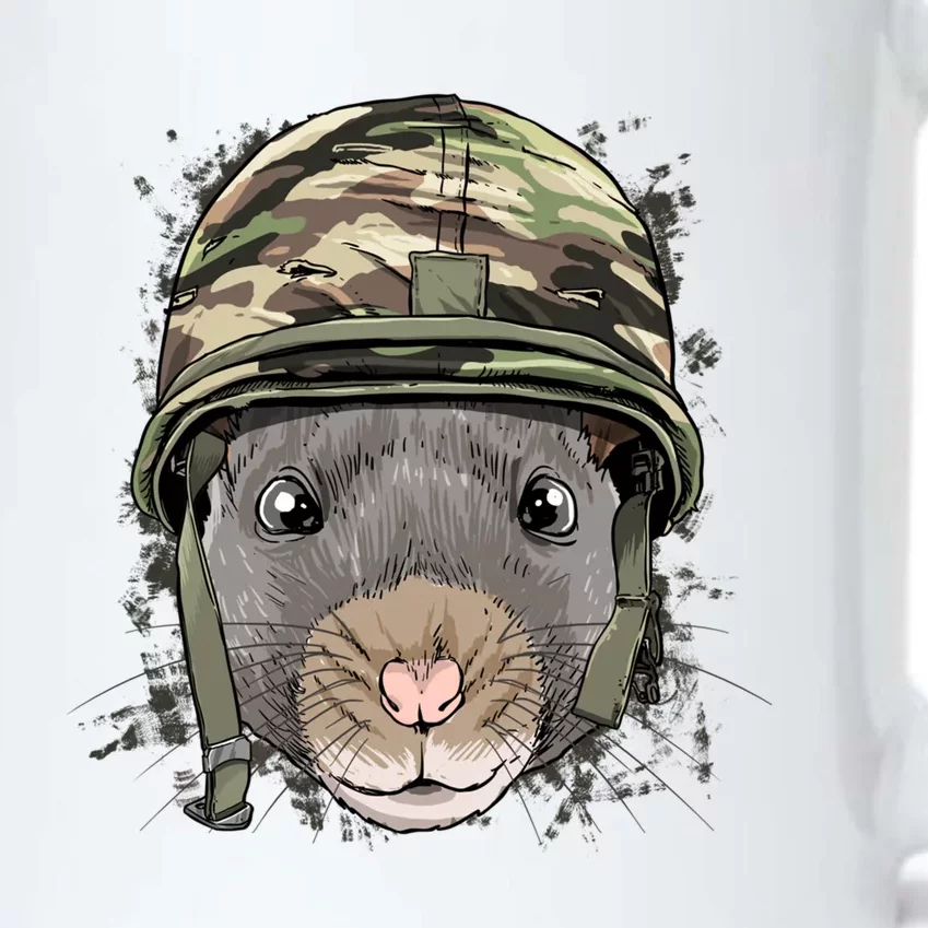 Rat Mouse Military Soldier Veterans Day Mice Rodent Animal Gift Black Color Changing Mug