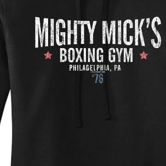 Rocky Mighty Micks Boxing Gym Gift Women's Pullover Hoodie