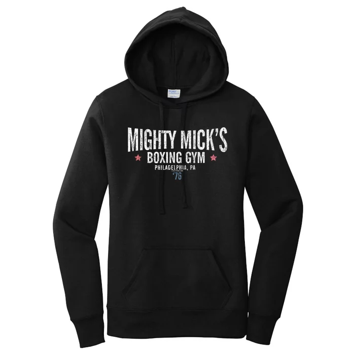 Rocky Mighty Micks Boxing Gym Gift Women's Pullover Hoodie