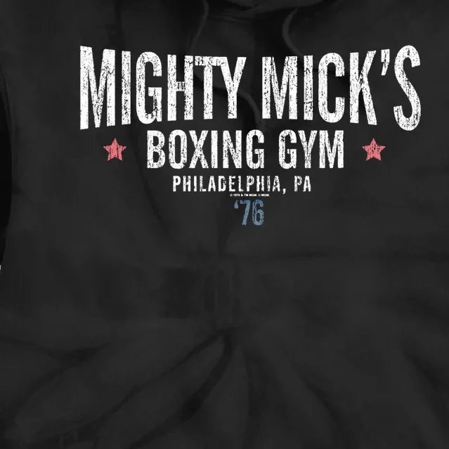 Rocky Mighty Micks Boxing Gym Gift Tie Dye Hoodie