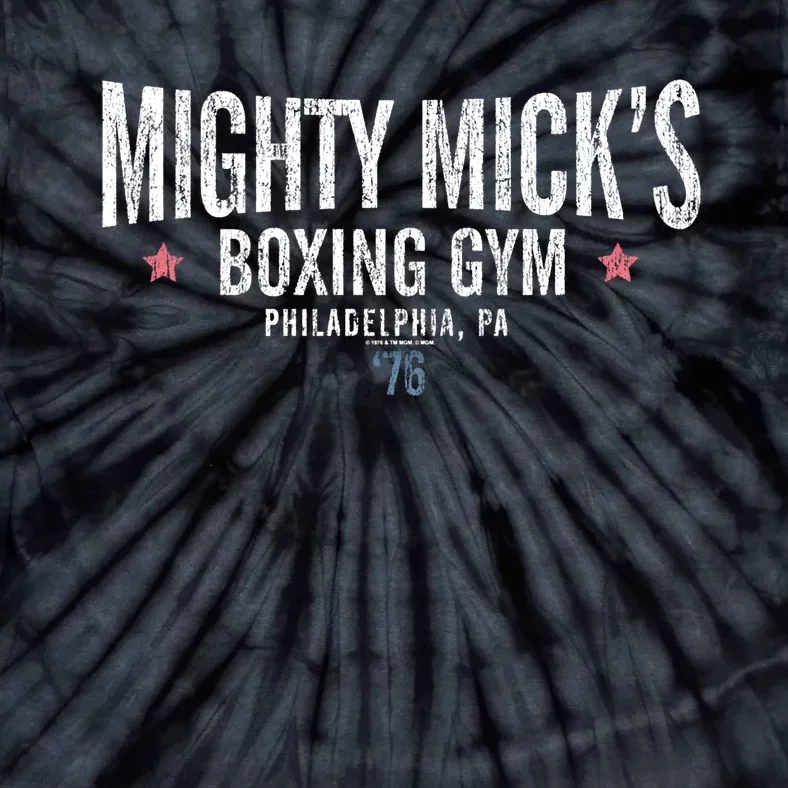 Rocky Mighty Micks Boxing Gym Gift Tie-Dye T-Shirt