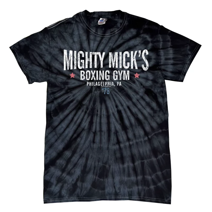 Rocky Mighty Micks Boxing Gym Gift Tie-Dye T-Shirt