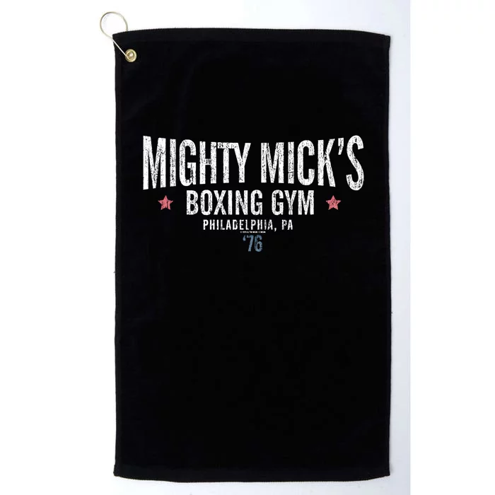 Rocky Mighty Micks Boxing Gym Gift Platinum Collection Golf Towel