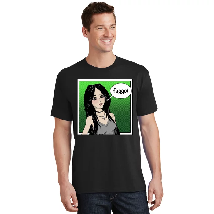 Resetthegames Melonie Mac Saying Faggot T-Shirt