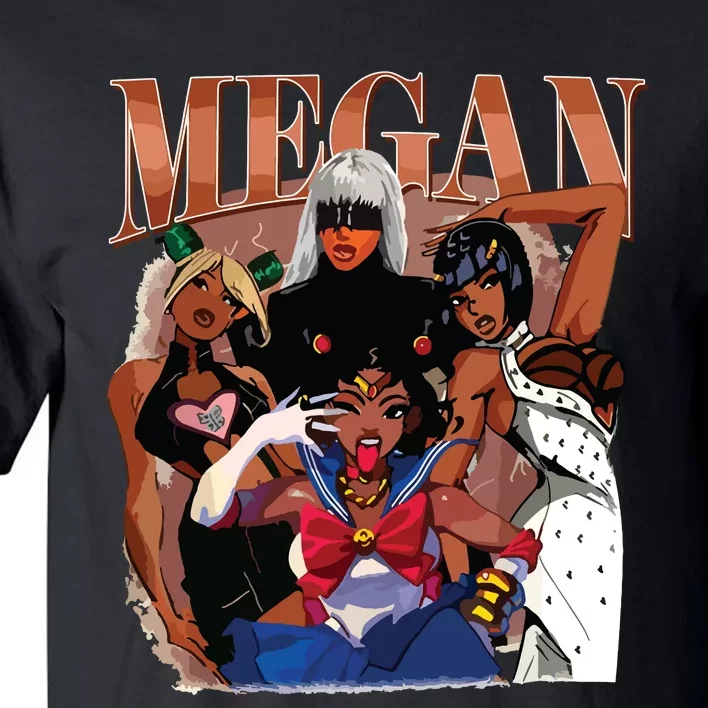 Retro Megan Moon Megan First Name Tall T-Shirt