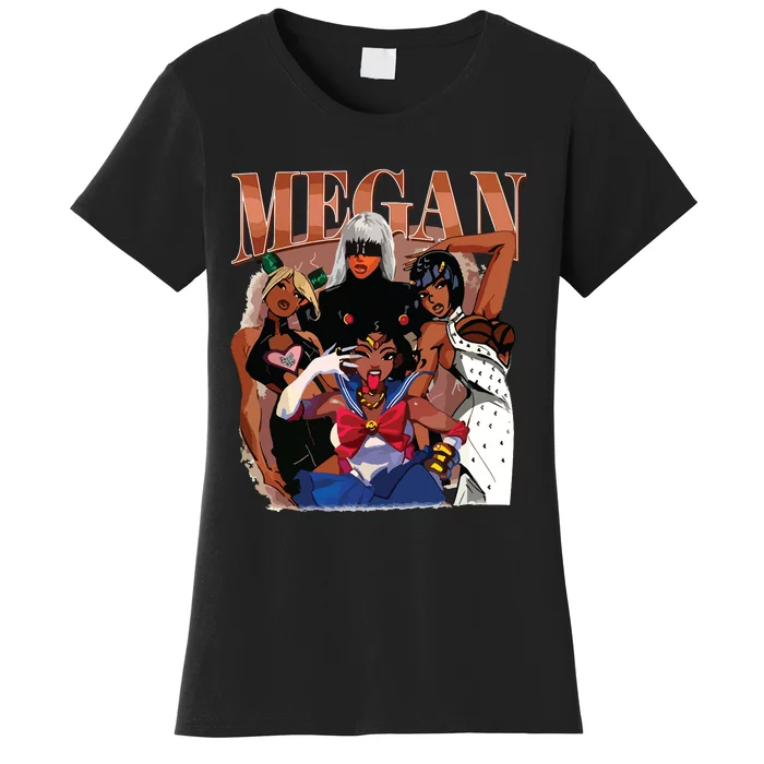 Retro Megan Moon Megan First Name Women's T-Shirt